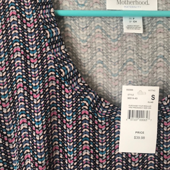 Fitted maternity dress - Picture 2 of 4